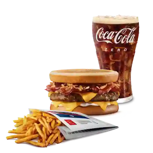 Mccombo Grande Stranger Burger Sandwich 1 Carne