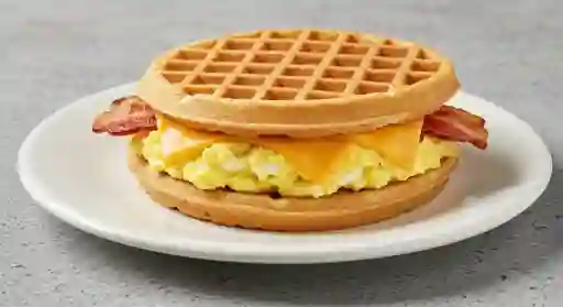Egg & Bacon Pandewaffle
