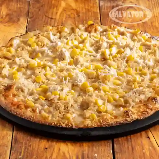 Pizza Pollo Maíz