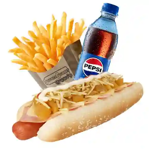 Combo Perro Hawaiano