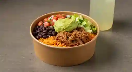 Bowl De Pulled Pork + Bebida