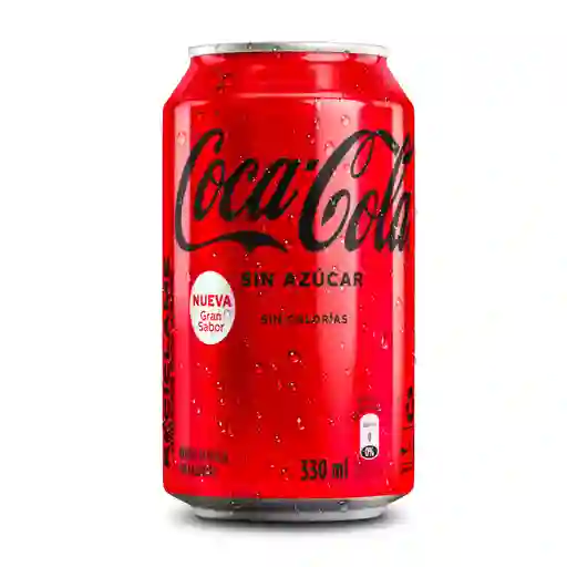 Coca-cola Sin Azúcar 330mls