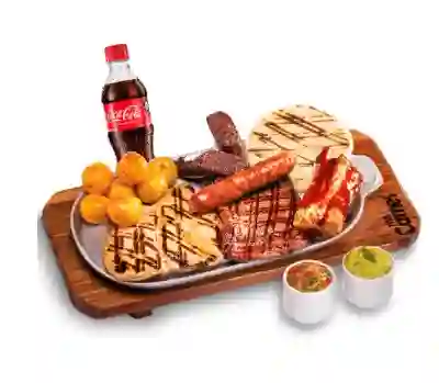 Parrillada + Coca-cola 400ml