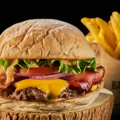 Classic Bacon +papas
