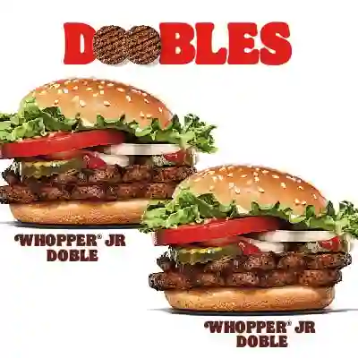 Dobles - Whopper Jr Doble + Whopper J...