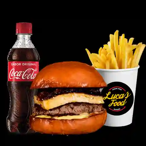 Sweet Bacon Con Papas Y Gaseosa