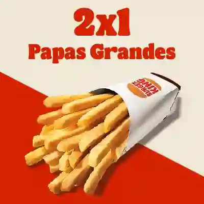 Promo 2 X 1 En Papas Grandes