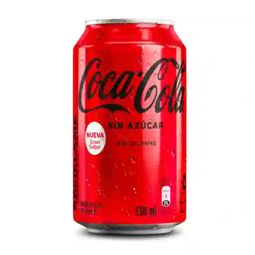 Coca-cola Sin Azúcar 330mls