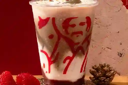 Latte Frío Chocolate Blanco Frambuesa