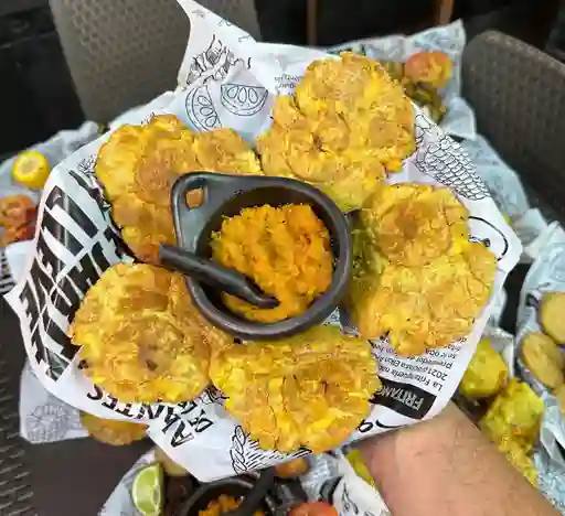 Patacones Con Hogao