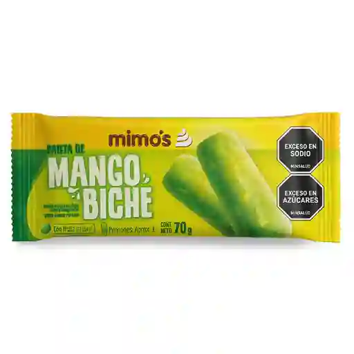 Paleta Fruta Mango Biche