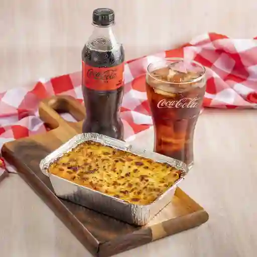 Promo Lasaña Personal + Coca Cola 400ml