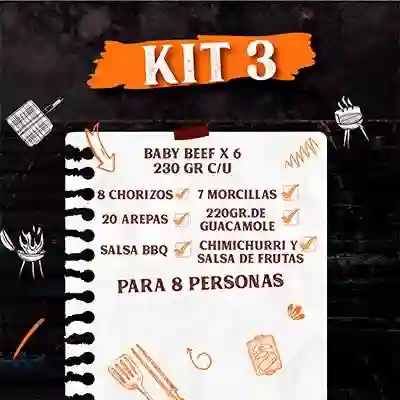 Kit Parrillero Baby Beef