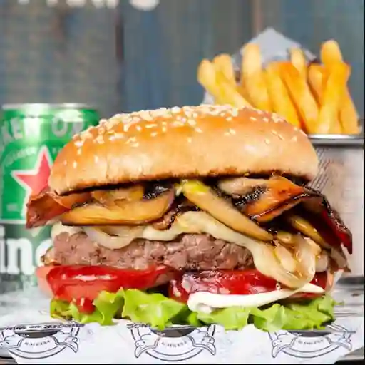 Combo Burguer Champiñones
