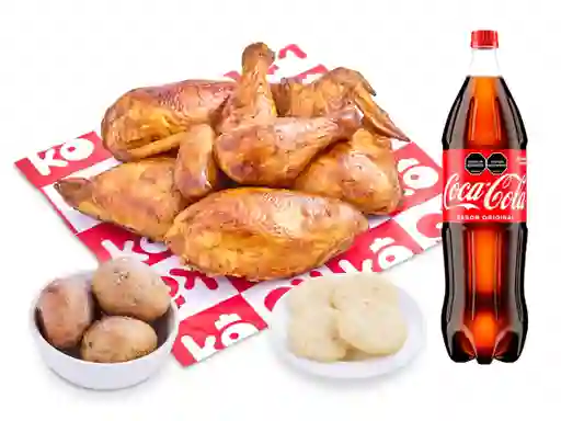 Promo Kokoriko Asado  Papa  Arepa Y Coca