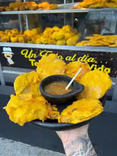 Papa Aborrajada