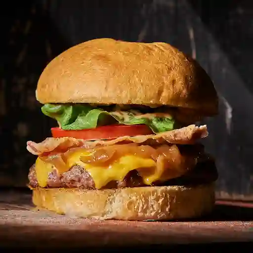Onion Bacon Cheese Burger