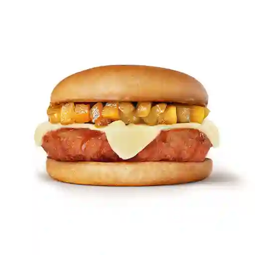 Hamburguesa Filete Relleno Y Pina