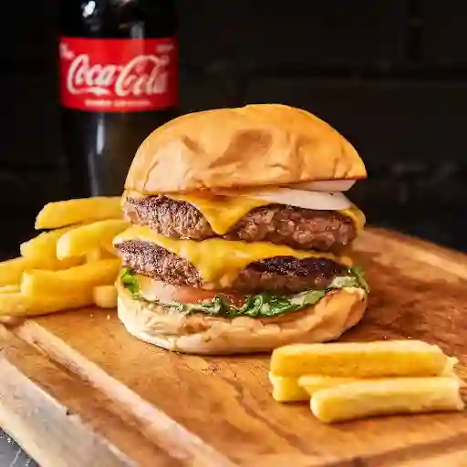 Combo Double Cheeseburger