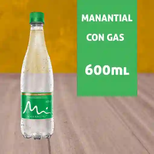 Manantial con Gas 600 ml