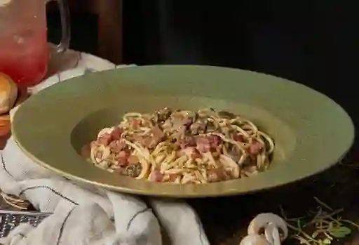 Pasta Carbonara Strogonof