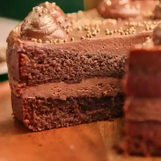 Porcion Torta Chocolate Saludable