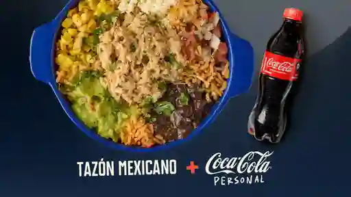 Tazon Pollo Chipotle + Coca Cola