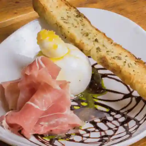 Burrata Con Prosciutto