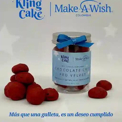 Mini Cookies Red Velvet Make A Wish