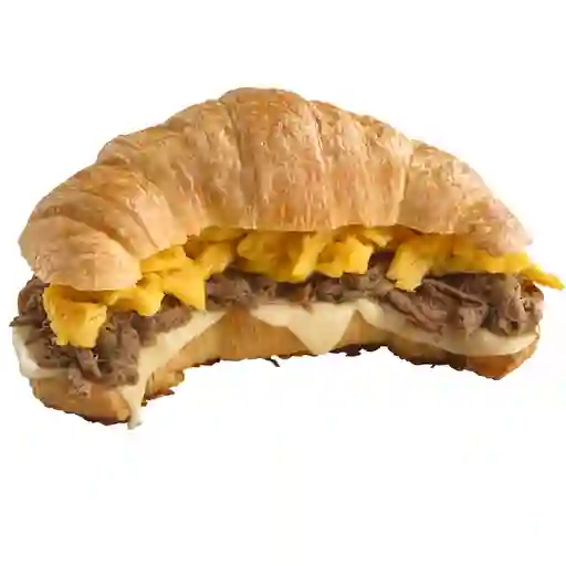 Croissant De Carne Y Huevo