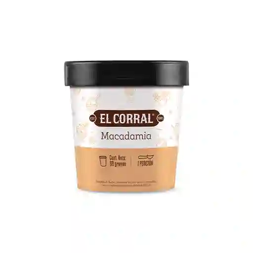 Vaso De Helado De Macadamia 60 G