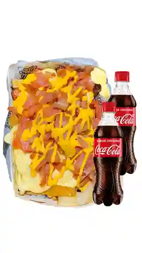 Combo Clasicmonster 2p +  2 Bebidas