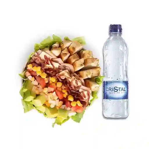 Ensalada Cobb + Agua