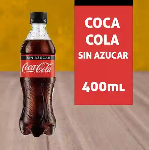 Coca Cola Sin Azucar 400 ml