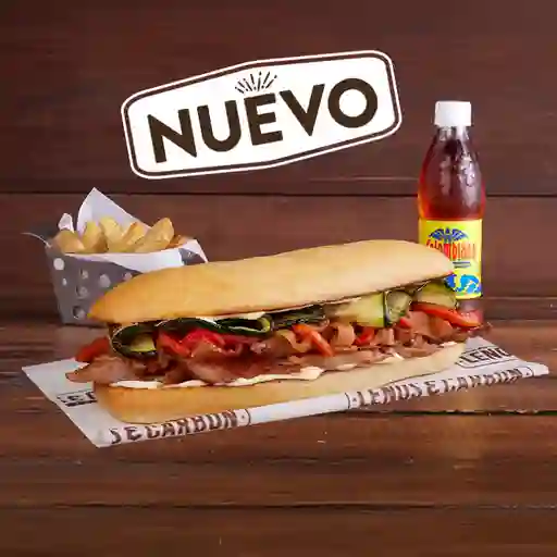 Combo Sandwich De Pavo A La Parrilla