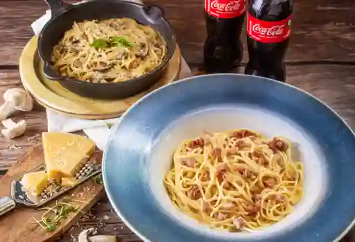 Especial | 2 Pastas + 2 Coca Cola