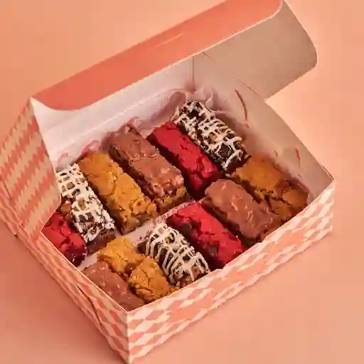 Caja Brownie Sticks Variados