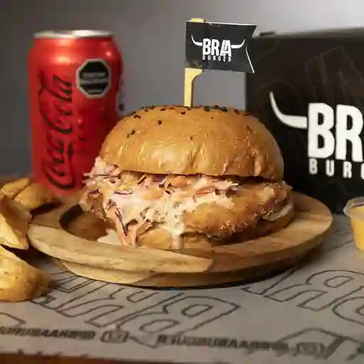 Combo Burger Crispy Chicken