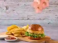 Hamburguesa De Pescado Blanco