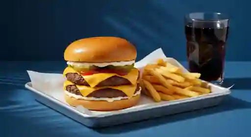 Beast Style Burger Combo