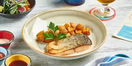 Filete Con Maduritos Con Pescado Blanco