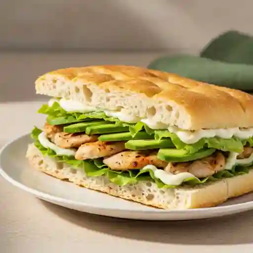 Focaccia Pollo & Aguacate