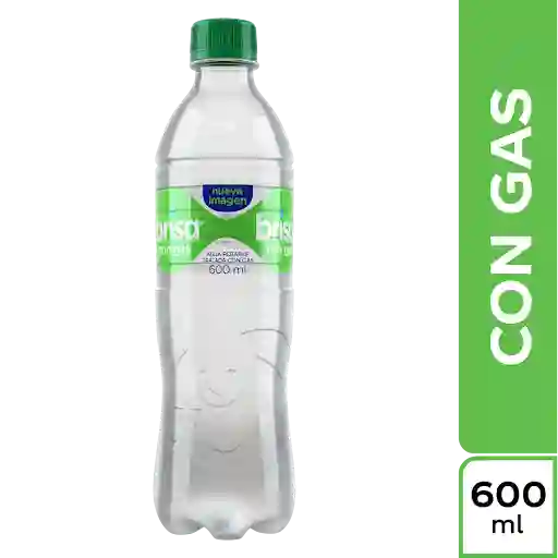 Agua Con Gas 600 Ml
