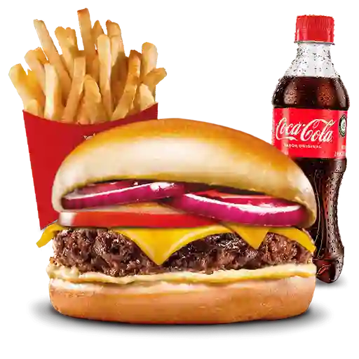1/2 Libra + Coca-cola 400ml