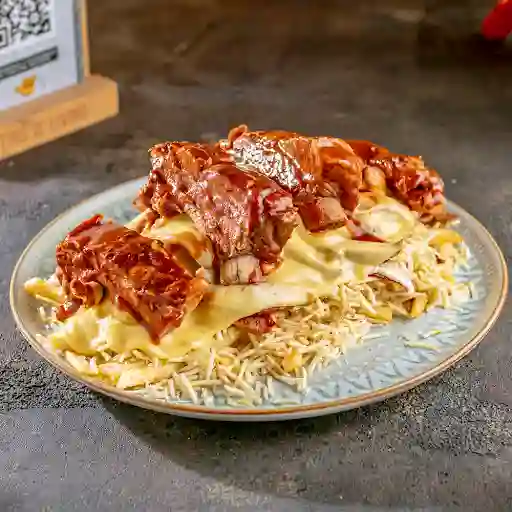 Salchipapa La Texana