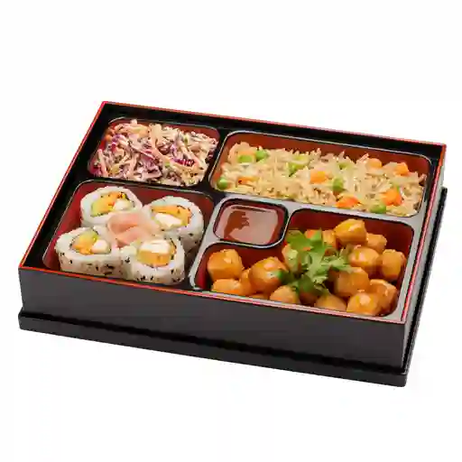 Bento Tangerine Tofu Apanado