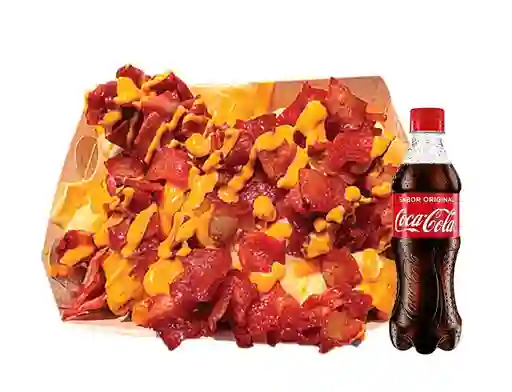 Papas Bacon + Bebida Gratis