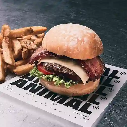 Hamburguesa Panceta En Combo