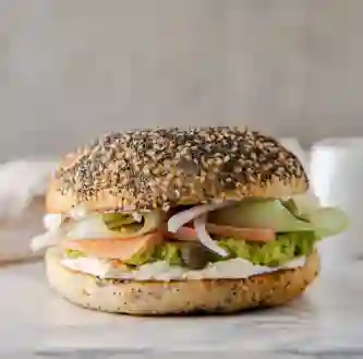 Bagel De Salmón