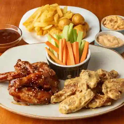 Combo24 Piezas De Alitas Más Gaseosa 15